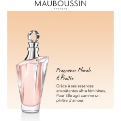 Mauboussin - Pour Elle 100ml - Eau de Parfum Femme - Senteur Florale & Fruitée
