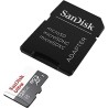 SanDisk Ultra- Carte Mémoire MicroSDXC 128GB- Gris et Blanc
