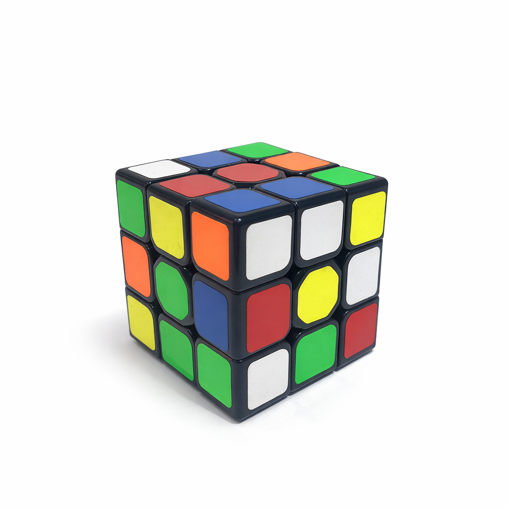 SpeedCube - Cube Magique 3×3 Multicolore – Jeu de Réflexion et de Logique