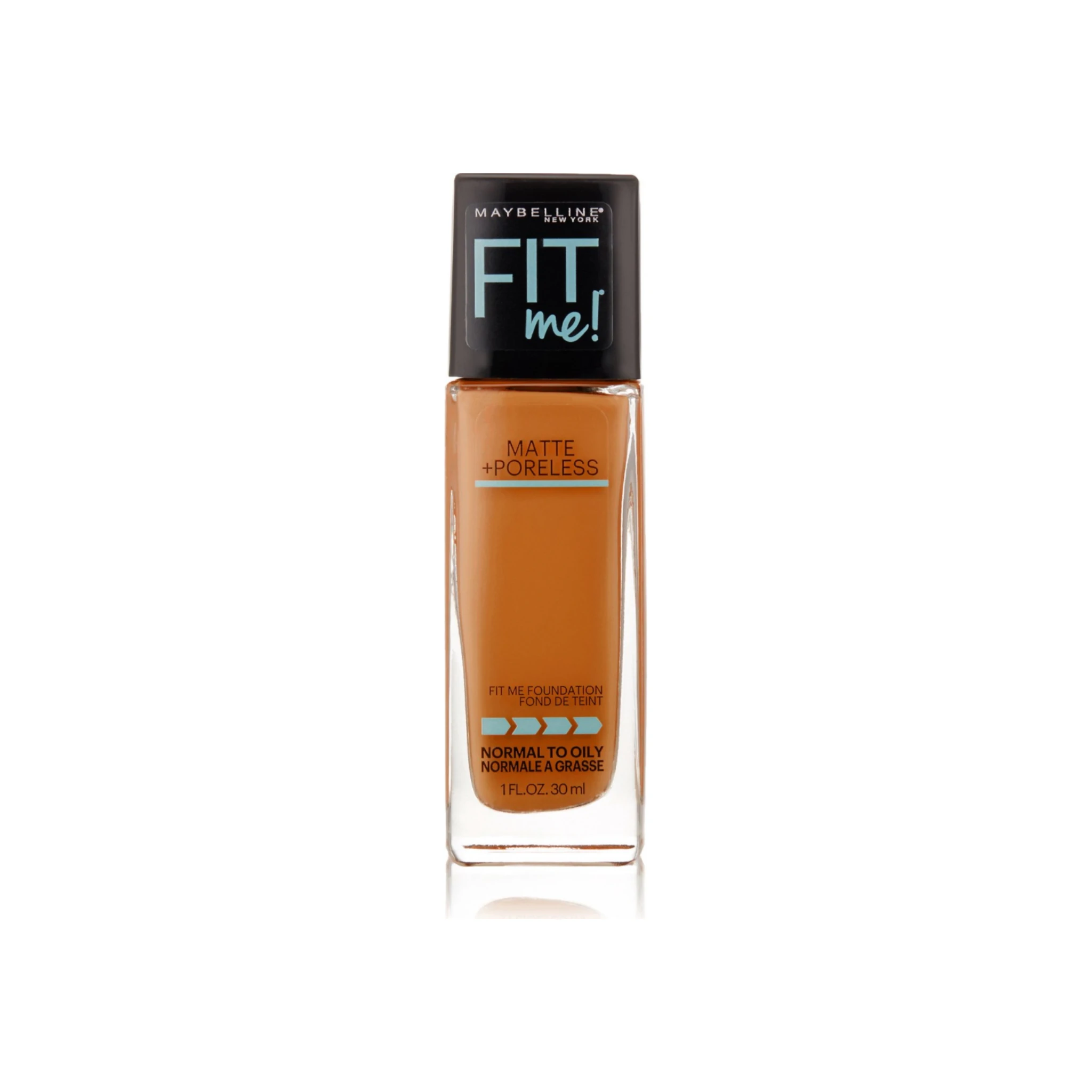 Maybelline New York Fit Me!  -Matte + Poreless Foundation N°350 - caramel